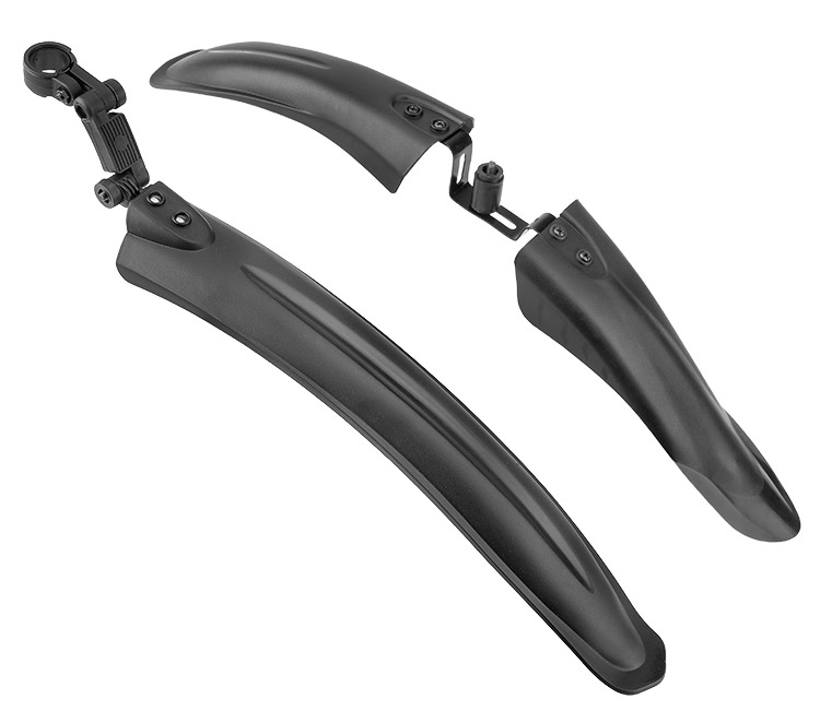 Комплект крыльев 24"- 26" XGNB-044-2, пластик, чёрные 610217