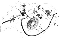 Тормоз дисковый передний СКУТЕРА STELS TACTIC 150