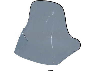 Стекло ветровое высокое для снегохода Polaris Widetrak (высота 73см, толщина 2мм, МПК)