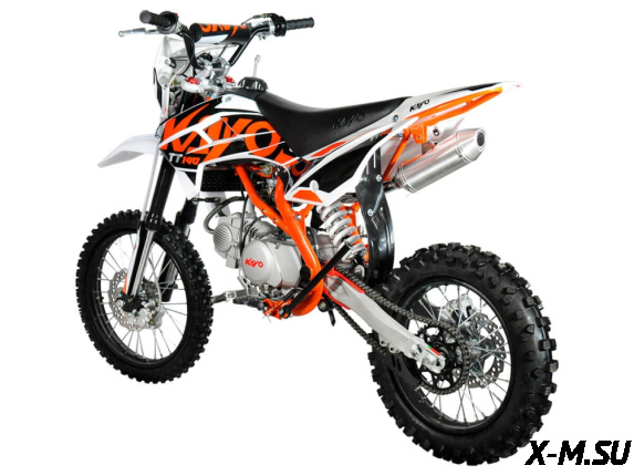 Питбайк KAYO BASIC TT140EM 17/14 KRZ (механ. сцепл., эл. стартер 2022 г.)