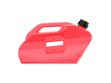 Канистра 5л красная для кофра TESSERACT, для ATV AODES PATHCROSS 650-1000