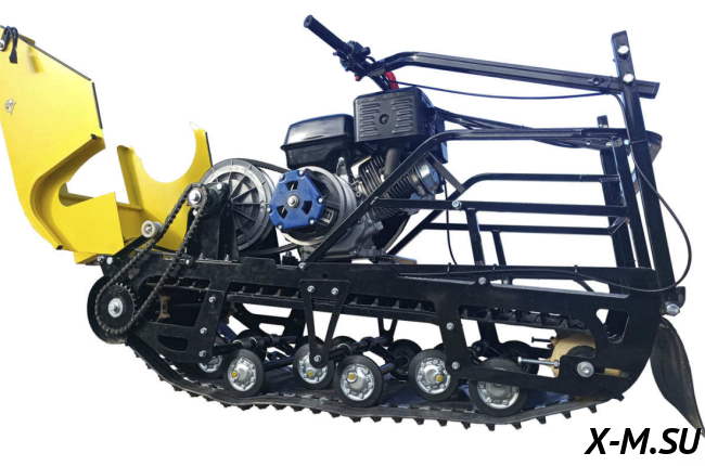 Мотобуксировщик РЫБАК PKD 20 л.с. (длинная база 1430мм)