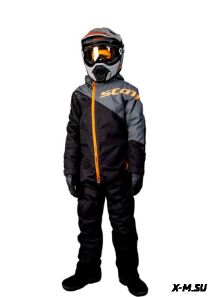 Комбинезон детск. Dryo (2020') black/orange