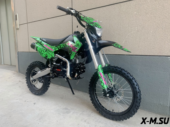 Питбайк BSE EX 14/12 Max13 Green Pink Neon