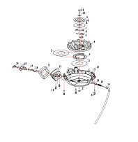 Стартер 2-Х ТАКТНОГО ПЛМ PARSUN T30FWL