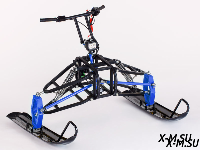 Лыжный модуль X-MOTORS под синие буксы Лыжный модуль X-MOTORS под синие буксы