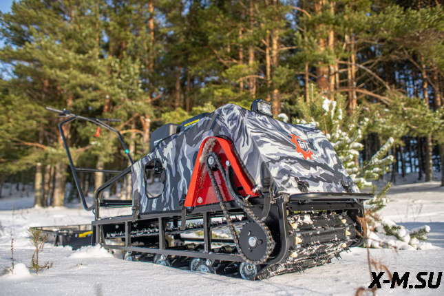 Мотобуксировщик БТС «HIT» 500/20 БЕЗ Э/ЗАП Lifan/Loncin (60 Ватт)