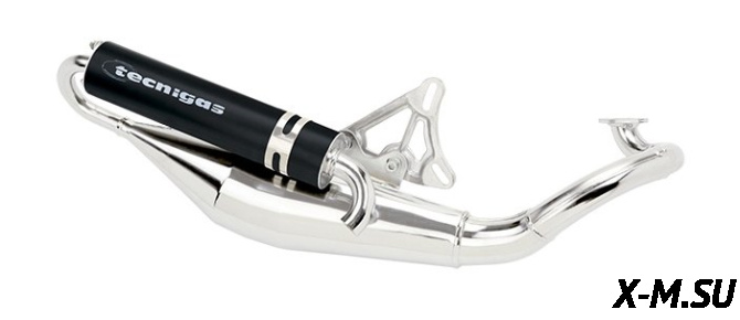 Глушитель 2Т JOG(2JA) TECNIGAS TREK 061837622 Хром