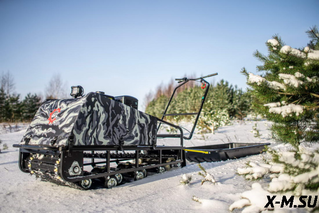 Мотобуксировщик БТС «HIT» 500/20 БЕЗ Э/ЗАП Lifan/Loncin (60 Ватт)