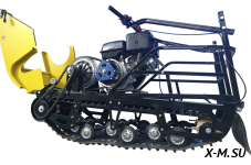Мотобуксировщик РЫБАК PKD 9 л.с. (длинная база 1430мм)