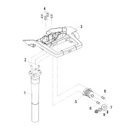 Рулевой кронштейн 2-Х ТАКТНОГО ПЛМ PARSUN T30FWL