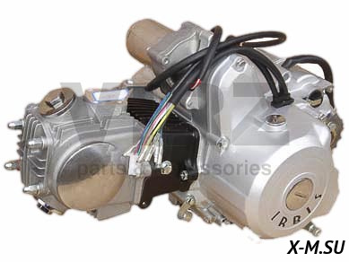 Двигатель в сборе 4Т 147FMB (CUB) 71,8см3 (МКПП) (N-1-2-3-4) (с верх. э/стартеро