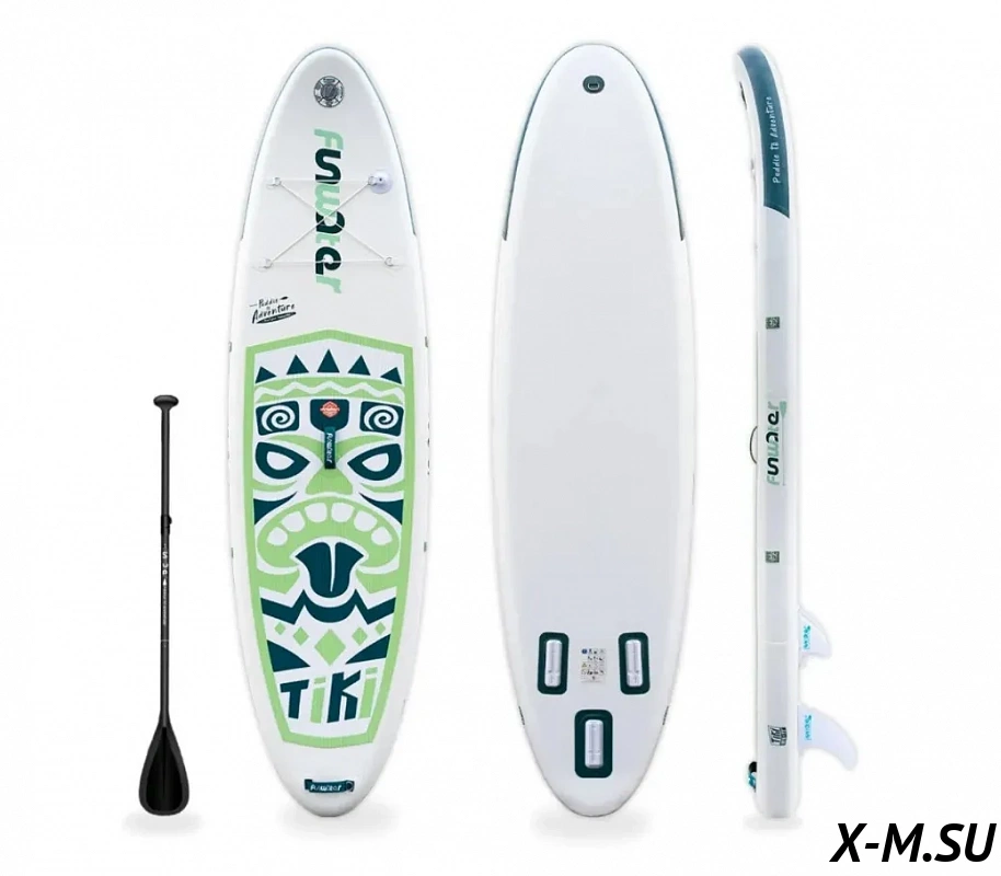 Надувная доска SUP board Funwater Tiki Green Надувная доска SUP board Funwater Tiki Green