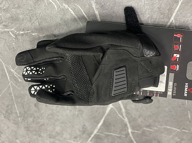 Перчатки взрослые VEMAR XD2-116  цв. Черный с белым  р. XL