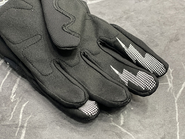 Перчатки взрослые FOX XD2-1 цв. Черно-белый  р. XXL