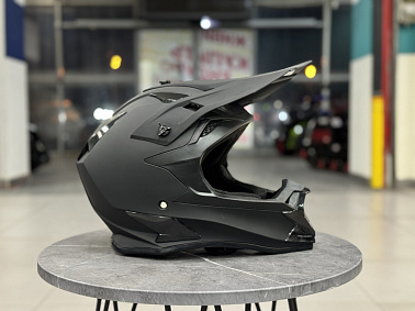 Шлем кроссовый HETOSHI XD1-50 цв. Черный матовый р. S