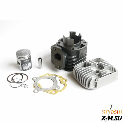 Цилиндро-поршневая группа + головка цилиндра 2Т 1E40QMB, JOG p10mm 50см3 D40 KIY