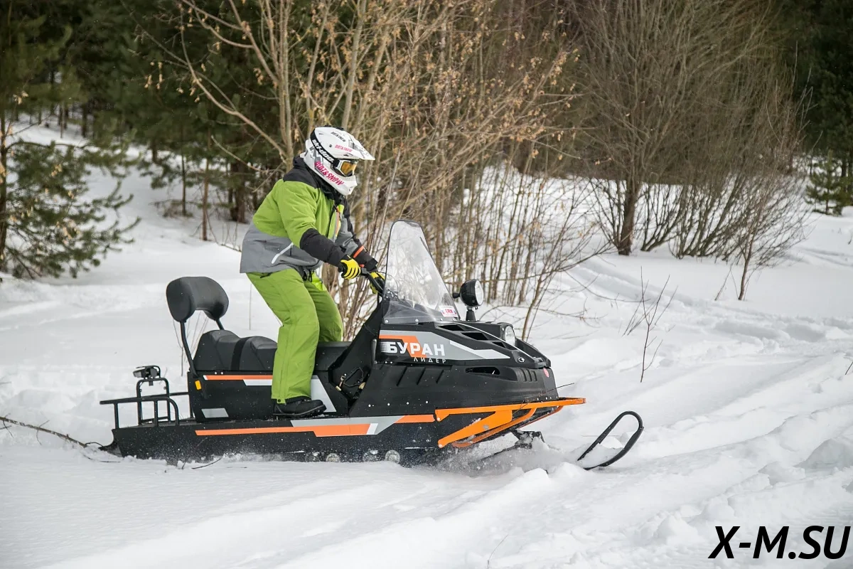 Снегоход Русская механика РМ БУРАН ЛИДЕР АЕ