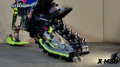 Гусеничный комплект SNOWRIDER SR120 TXR 2026 (гусеничный блок, трак, лыжа) для эндуро и кросс. мото