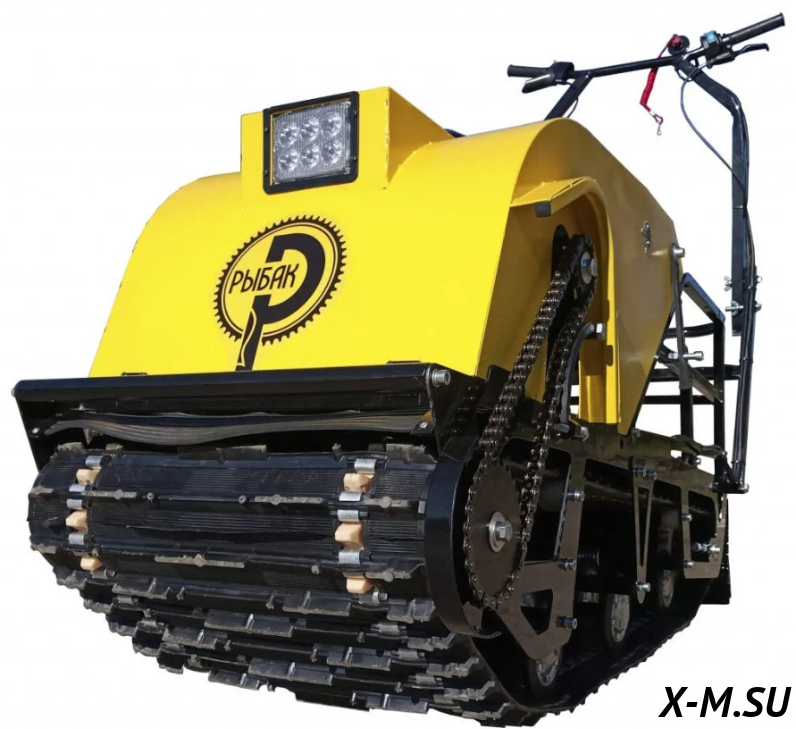 Мотобуксировщик РЫБАК PKD 17 л.с. (длинная база 1430мм) Мотобуксировщик РЫБАК PKD 17 л.с. (длинная база 1430мм)
