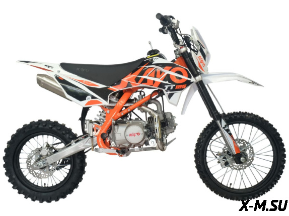 Питбайк KAYO BASIC K125EM 17/14 KRZ (механ. сцепл., эл. стартер)